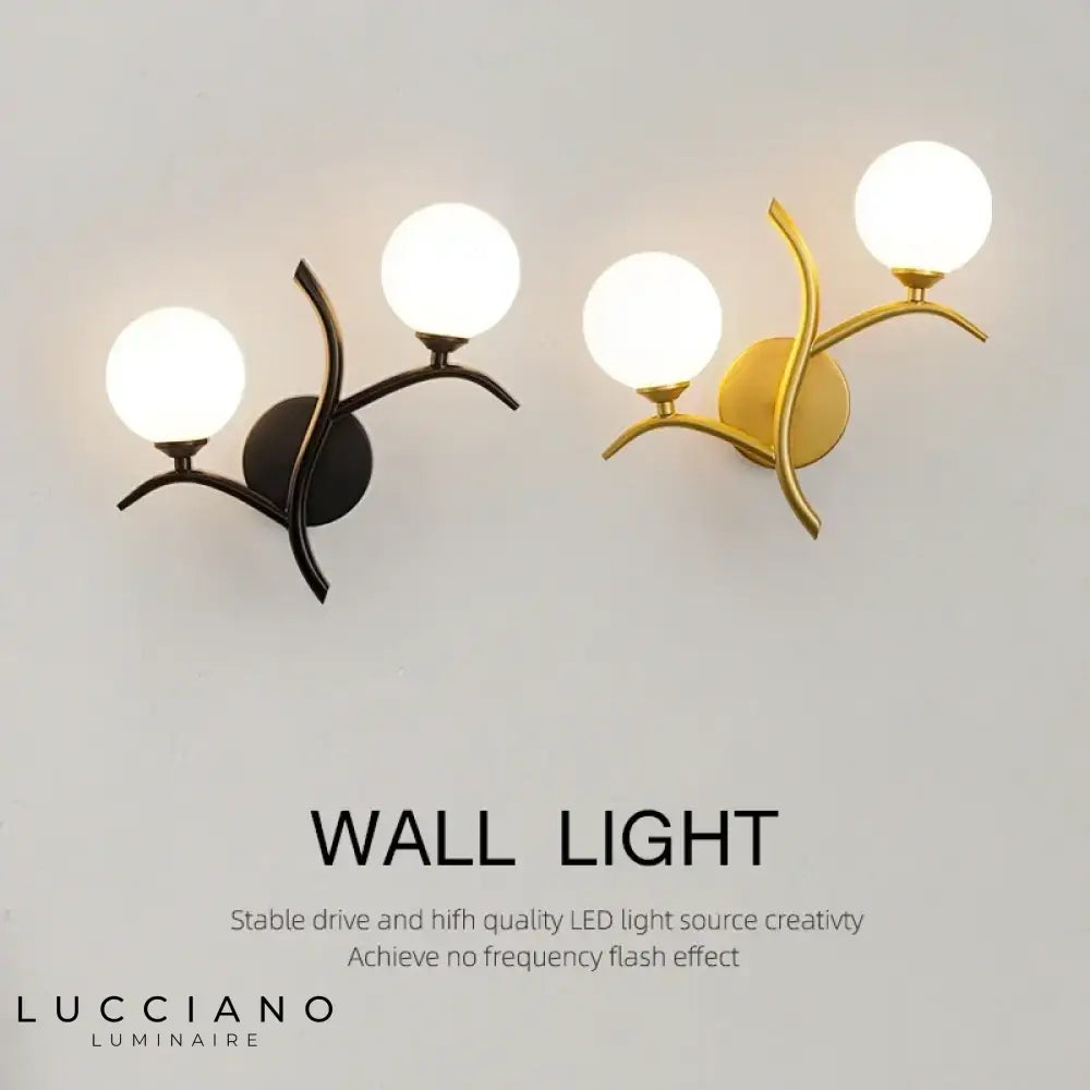 Applique Murale Led Design Élégant Tendance Chambre