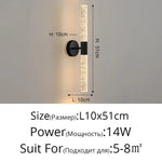 Applique Murale Led Design Épuré Moderne Élégant Chambre