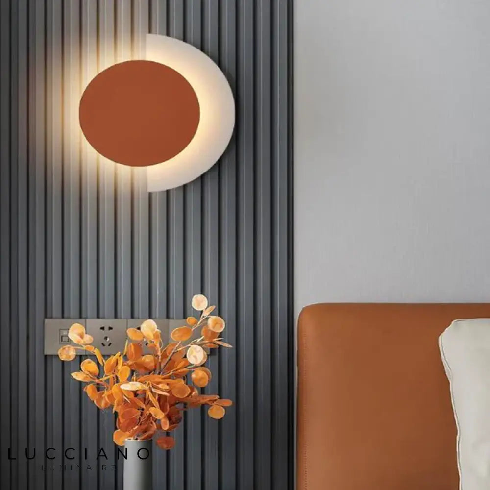 Applique Murale Led Design Épuré Scandinave Chambre