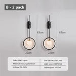 Applique Murale Led Design Lumineux Contemporain Pack De 2 B / Blanc Tricolore-No Rc Chambre