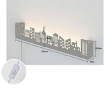 Applique Murale Led Design Minimaliste Urbain Chambre