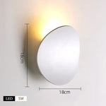 Applique Murale Led Design Moderne Élégant C-Blanc / Blanc Chaud (2700-3500K) Applique Chambre