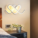 Applique Murale Led Design Moderne Élégant Chambre