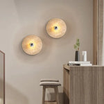 Applique Murale Led Design Pierre Naturelle Ronde Applique Chambre