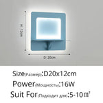 Applique Murale Led Design Scandinave Élégant. Applique Chambre