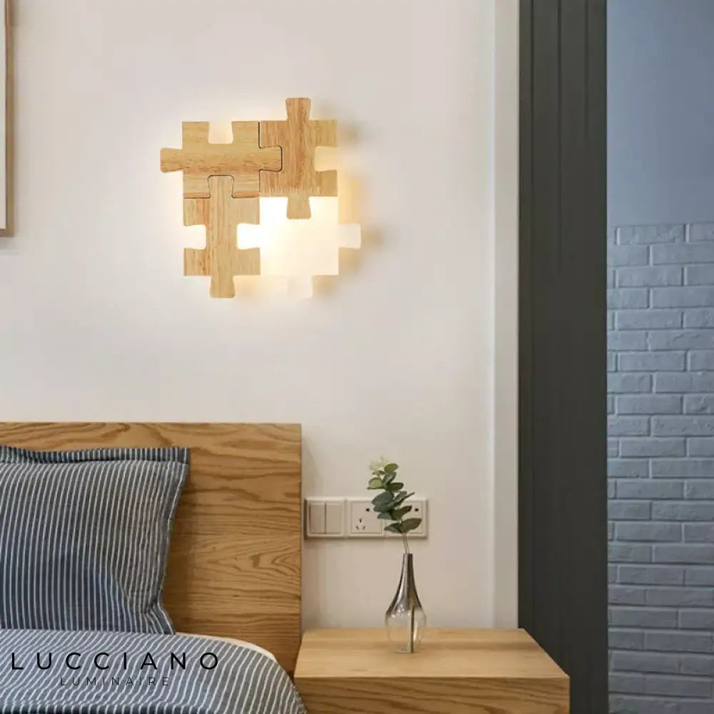 Applique Murale Led Design Scandinave Épuré. Chambre