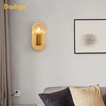 Applique Murale Led Dorée Design Élégant Chambre