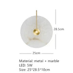 Applique Murale Led Dorée Élégante Design Contemporain B-25Cm Or / Lumière Chaude 3000K Chambre