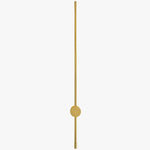 Applique Murale Led Dorée Minimaliste Élégante. Chambre