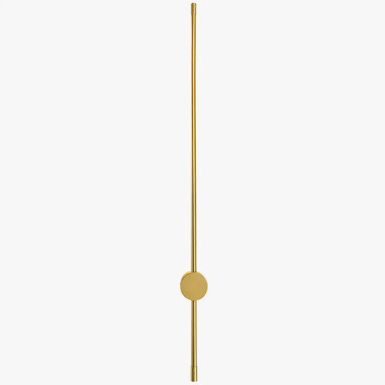 Applique Murale Led Dorée Minimaliste Élégante. Chambre