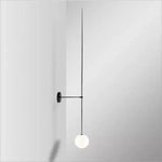 Applique Murale Led Dorée Moderne Noir / 55Cm Luminaire Doré