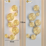 Applique Murale Led Douce Élégance Maison. 8 Têtes / Lumière Blanche Chambre