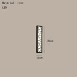 Applique Murale Led: Élégance Orientale Chaude. 30X12Cm / Blanc Chaud (2700-3500K) Chambre