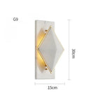 Applique Murale Led Élégante Contemporaine Minimaliste. Chambre