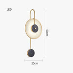 Applique Murale Led Élégante Contemporaine Minimaliste. Chambre