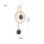 Applique Murale Led Élégante Contemporaine Minimaliste. Chambre