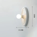 Applique Murale Led Élégante Design Contemporain B Blanc 33Cm / Blanc Chaud (2700-3500K) Applique