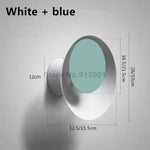 Applique Murale Led Élégante Design Contemporain Blanc Bleu / Chaud (2700-3500K) Grand Chambre