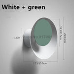 Applique Murale Led Élégante Design Contemporain Blanc Vert / Chaud (2700-3500K) Grand Chambre