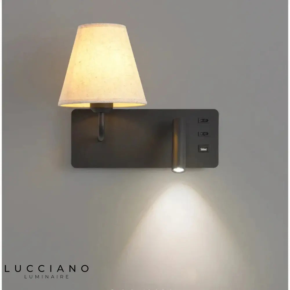 Applique Murale Led Élégante Design Contemporain Chambre