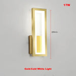Applique Murale Led Élégante Design Contemporain G-Cw Chambre
