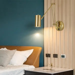 Applique Murale Led Élégante Design Contemporain Orientable Chambre