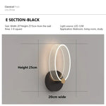 Applique Murale Led Élégante Design Contemporain Typee / Natural White Chambre