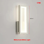 Applique Murale Led Élégante Design Contemporain W-Cw Chambre