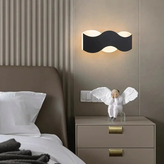Applique Murale Led Élégante Design Minimaliste Chambre