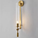 Applique Murale Led Élégante Design Minimaliste Or / Sans Ampoule Chambre