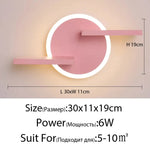 Applique Murale Led Élégante Design Salon Chambre. Chambre