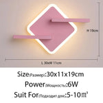 Applique Murale Led Élégante Design Salon Chambre. Chambre