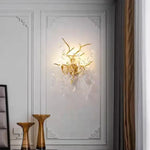 Applique Murale Led Élégante Dorée Design Luxe Applique Chambre