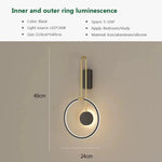 Applique Murale Led Élégante Esthétique Chic. Chambre