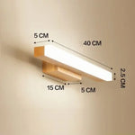 Applique Murale Led Élégante Et Design Pour Salle De Bain Blanc Chaud (2700-3500K) Chambre