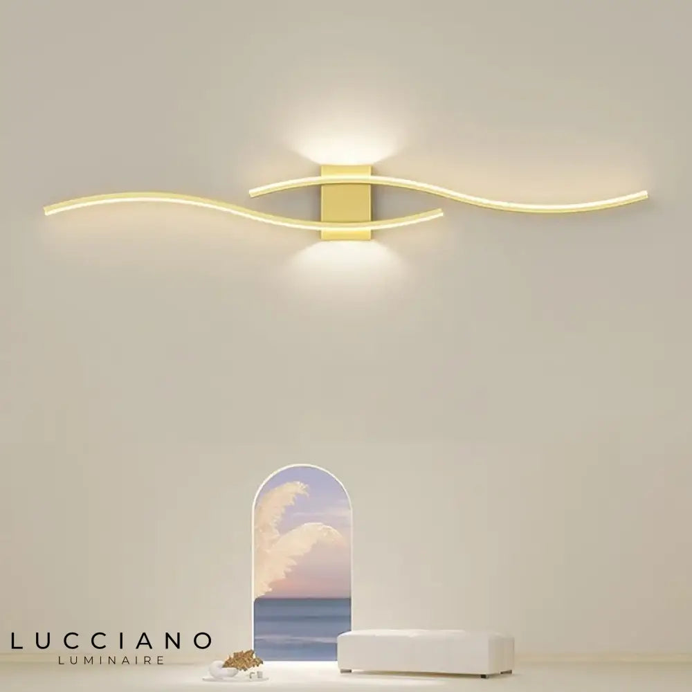 Applique Murale Led Élégante Pour Ambiance Moderne Chambre