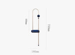 Applique Murale Led Élégante Scandinave Suspension. Applique Chambre