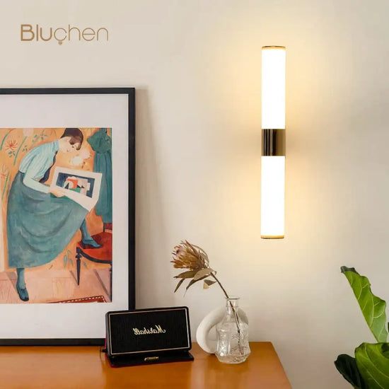 Applique Murale Led Élégante Sobre Minimaliste Nordique Chambre