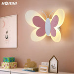 Applique Murale Led En Forme De Papillon