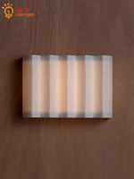 Applique Murale Led En Tissu Nordique Chambre