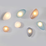 Applique Murale Led En Verre Élégant Scandinave Lumineux. Chambre