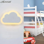 Applique Murale Led Enfant Doux Nuage Lumineux Chambre