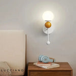 Applique Murale Led Épurée Scandinave Élégante. Chambre