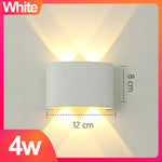 Applique Murale Led Extérieure Aluminium Design Avec-4W / Blanc Chaud Chambre