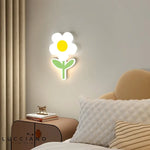 Applique Murale Led Fleur Design Colorée Enfants Chambre