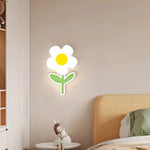 Applique Murale Led Fleur Design Colorée Enfants Chambre