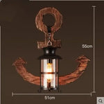 Applique Murale Led Industrielle Design Bois Vintage Sku11 Chambre