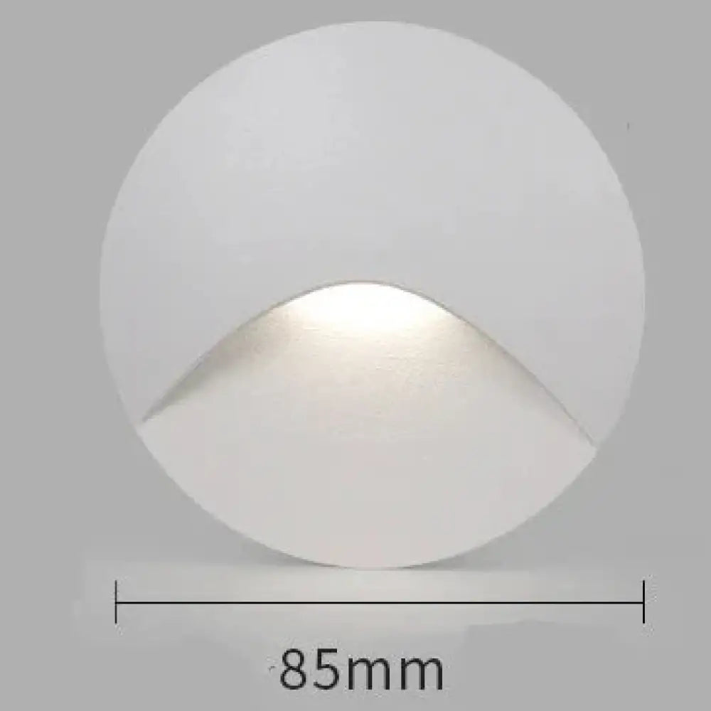 Applique Murale LED Carrée Encastrable - Éclairage Escalier, Allée, Intérieur/extérieur, Blanc Froid/chaud - 7