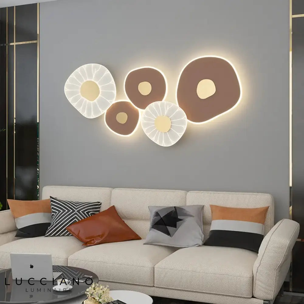 Applique Murale Led Lotus Élégante Design. Chambre