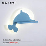 Applique Murale Led Ludique Chambre Enfant. Dauphin